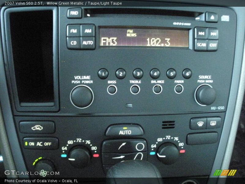 Willow Green Metallic / Taupe/Light Taupe 2007 Volvo S60 2.5T