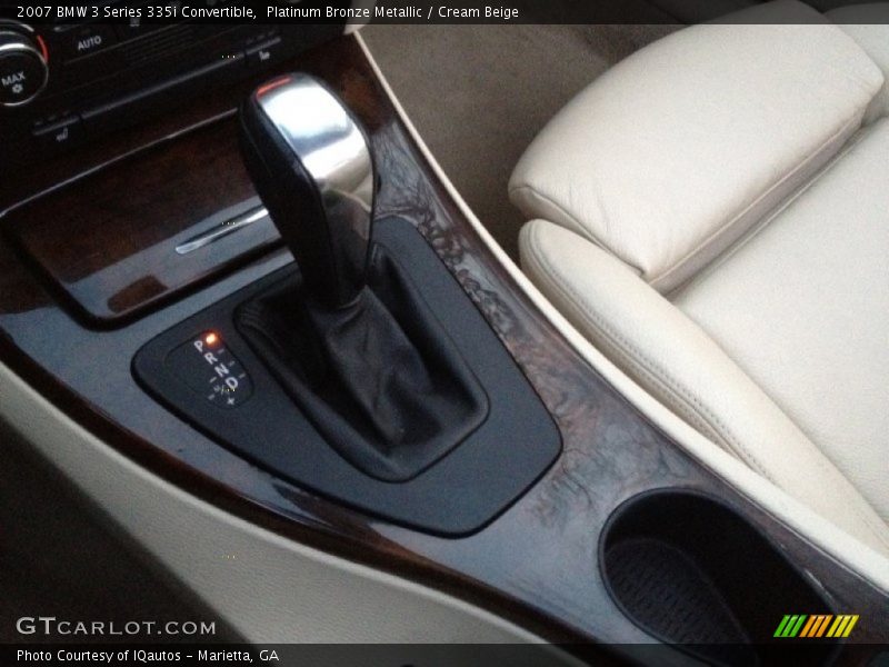 Platinum Bronze Metallic / Cream Beige 2007 BMW 3 Series 335i Convertible