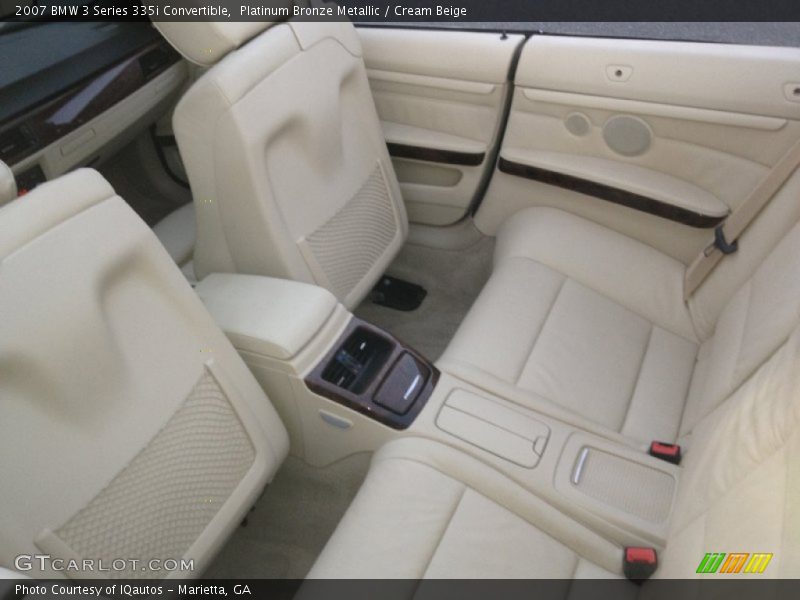 Platinum Bronze Metallic / Cream Beige 2007 BMW 3 Series 335i Convertible