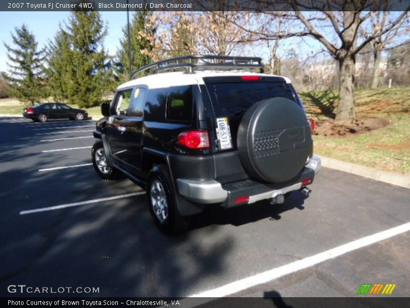 Black Diamond / Dark Charcoal 2007 Toyota FJ Cruiser 4WD