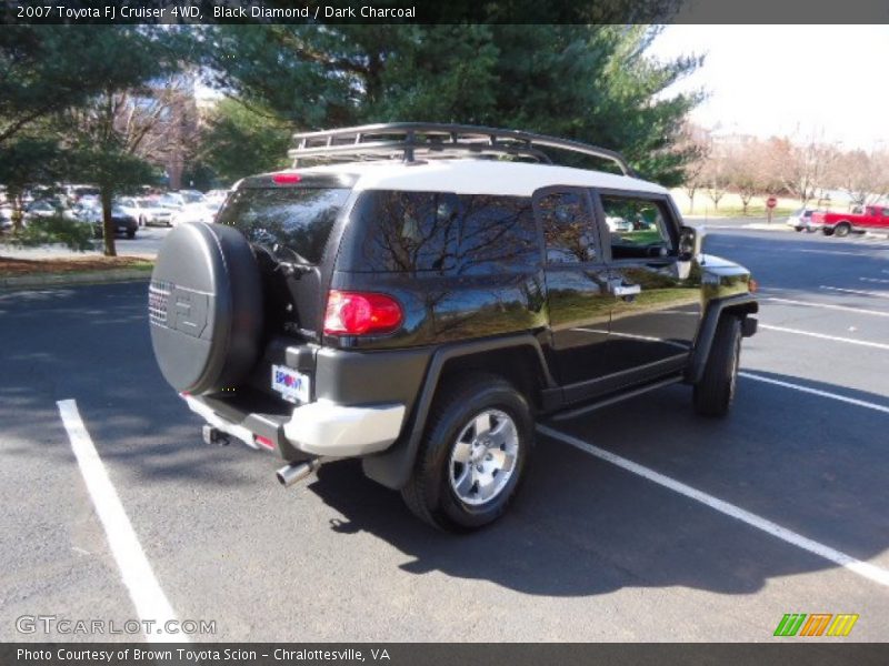 Black Diamond / Dark Charcoal 2007 Toyota FJ Cruiser 4WD