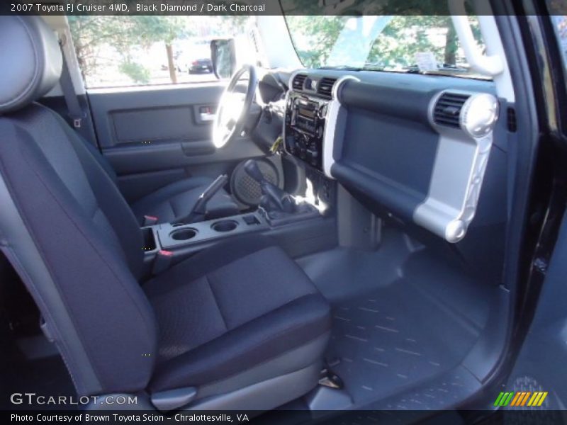 Black Diamond / Dark Charcoal 2007 Toyota FJ Cruiser 4WD