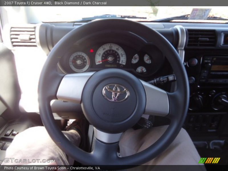Black Diamond / Dark Charcoal 2007 Toyota FJ Cruiser 4WD