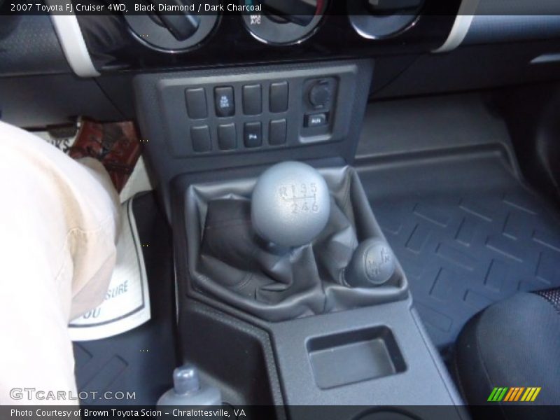 Black Diamond / Dark Charcoal 2007 Toyota FJ Cruiser 4WD