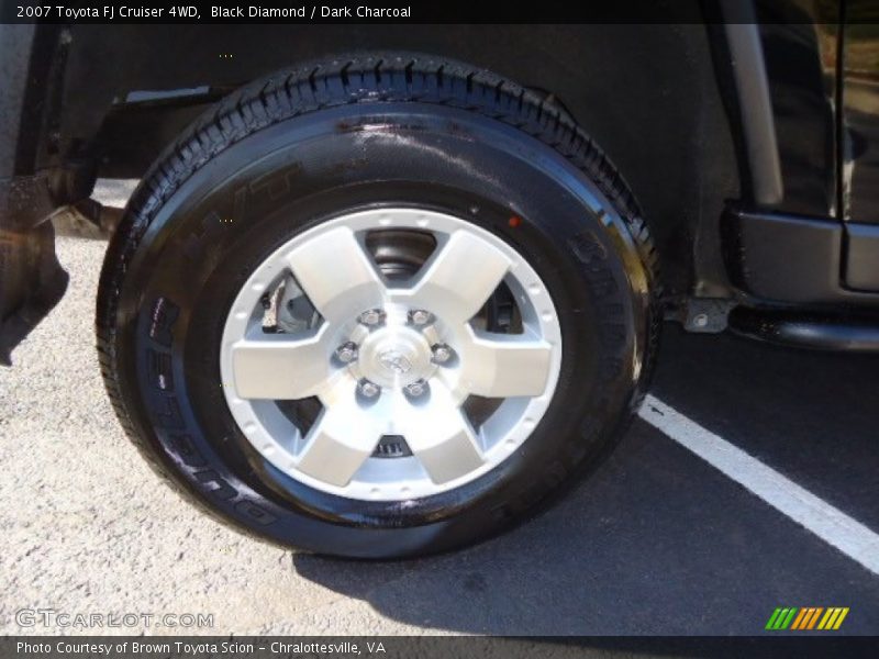 Black Diamond / Dark Charcoal 2007 Toyota FJ Cruiser 4WD