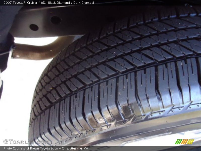 Black Diamond / Dark Charcoal 2007 Toyota FJ Cruiser 4WD