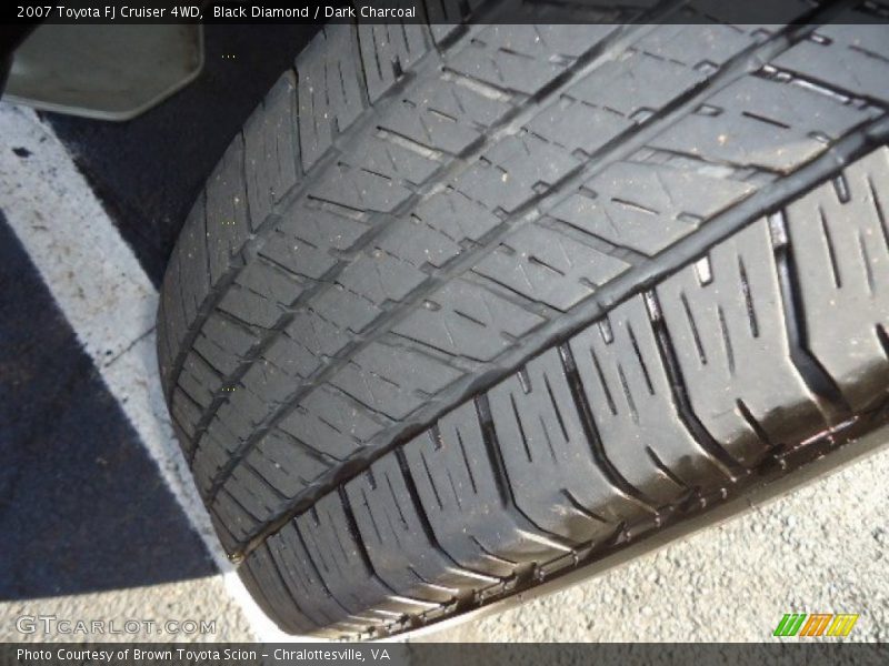 Black Diamond / Dark Charcoal 2007 Toyota FJ Cruiser 4WD