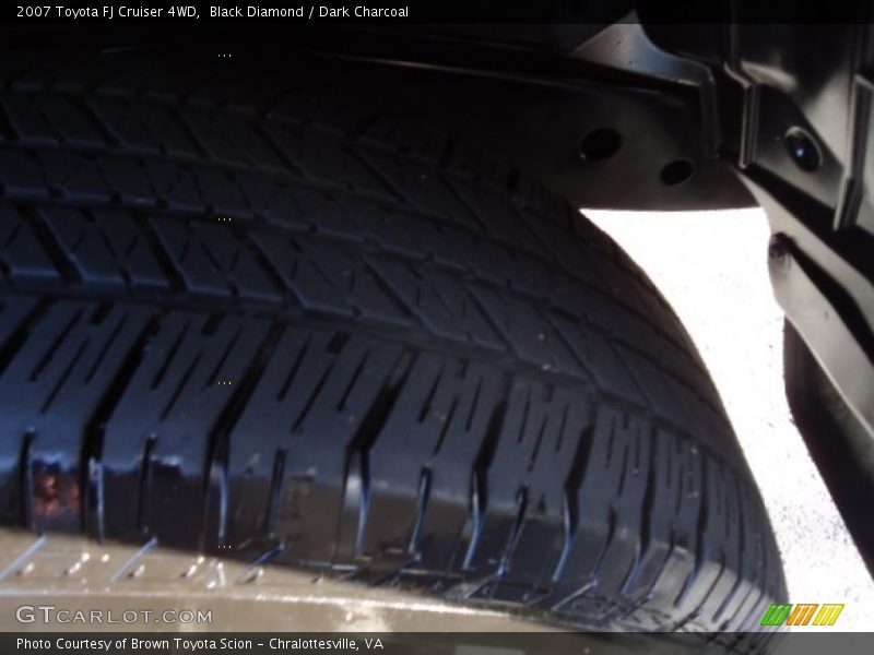 Black Diamond / Dark Charcoal 2007 Toyota FJ Cruiser 4WD