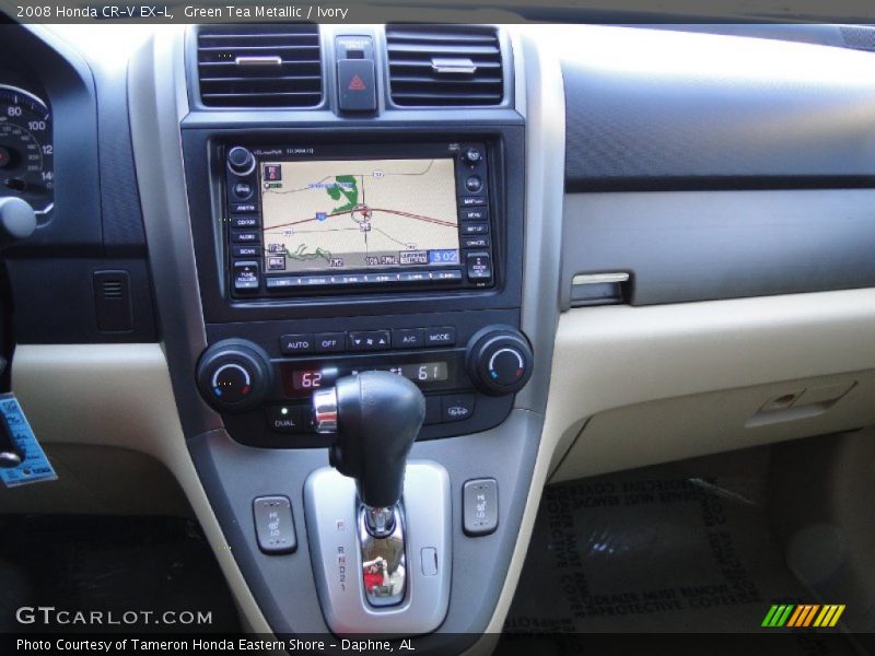 Green Tea Metallic / Ivory 2008 Honda CR-V EX-L