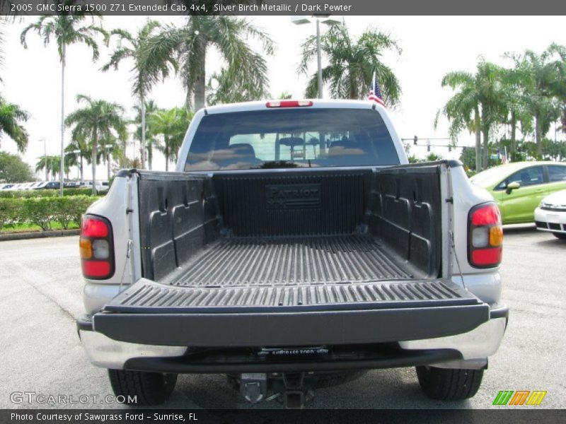 Silver Birch Metallic / Dark Pewter 2005 GMC Sierra 1500 Z71 Extended Cab 4x4
