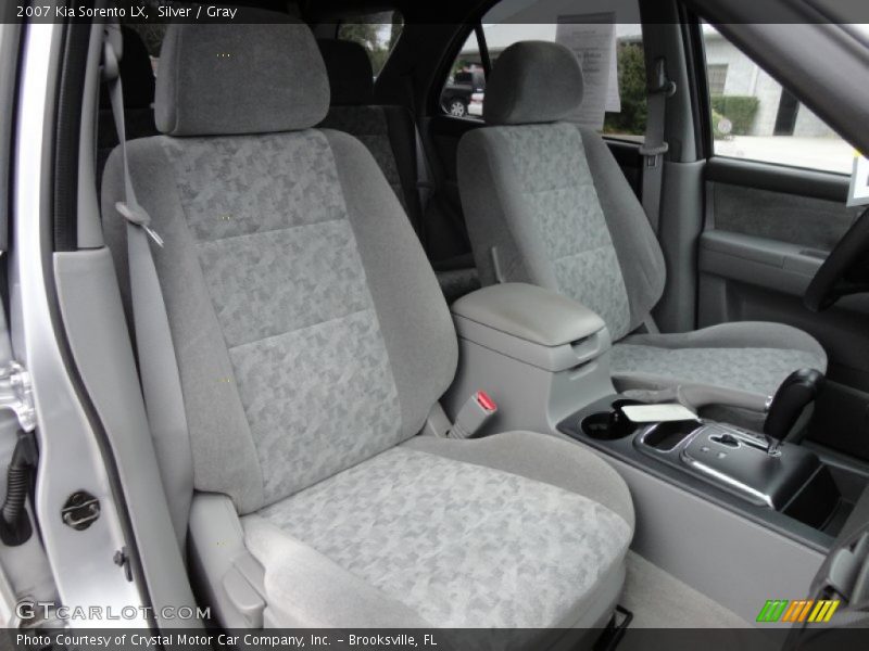 Silver / Gray 2007 Kia Sorento LX