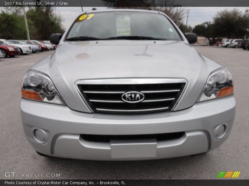 Silver / Gray 2007 Kia Sorento LX