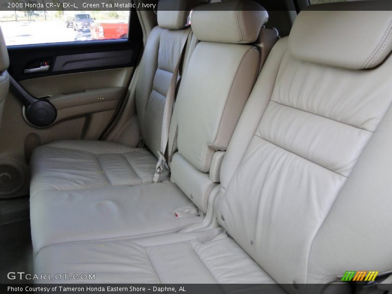 Green Tea Metallic / Ivory 2008 Honda CR-V EX-L