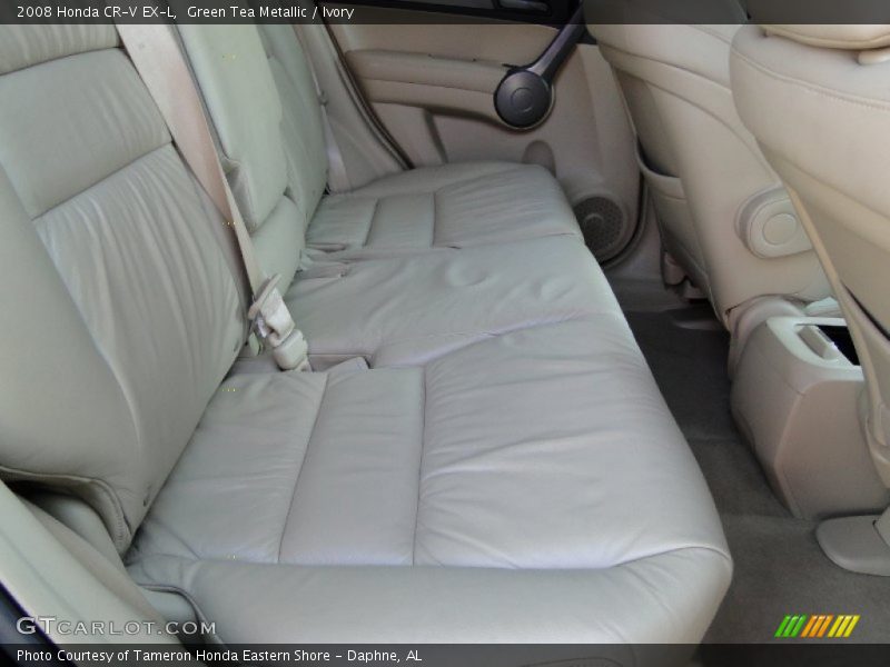 Green Tea Metallic / Ivory 2008 Honda CR-V EX-L