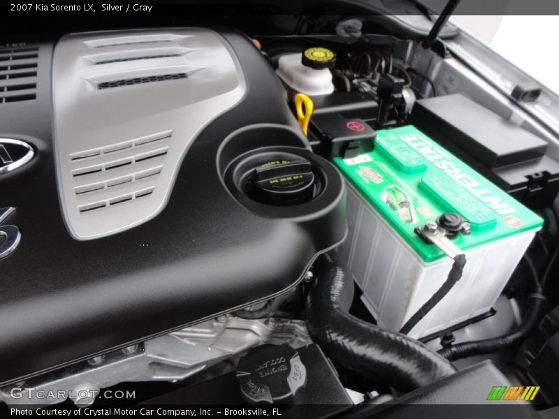 Silver / Gray 2007 Kia Sorento LX