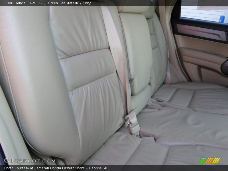 Green Tea Metallic / Ivory 2008 Honda CR-V EX-L