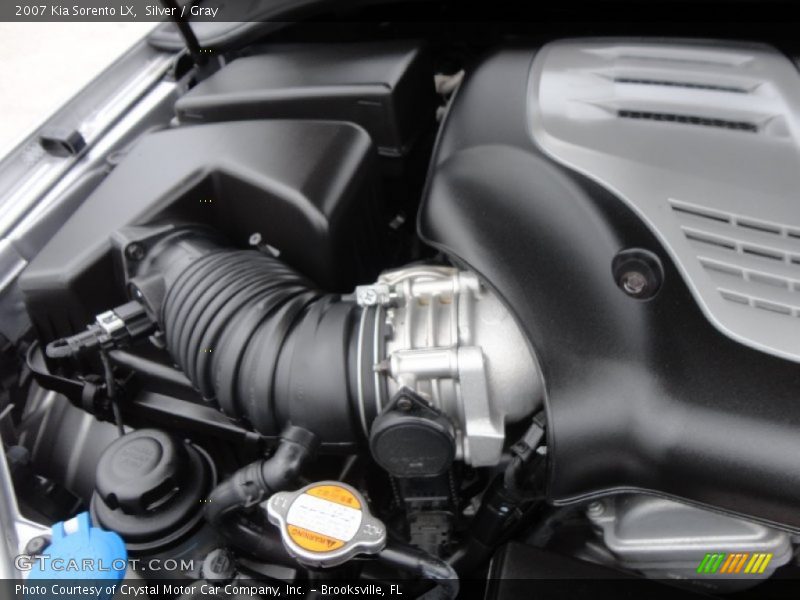 Silver / Gray 2007 Kia Sorento LX