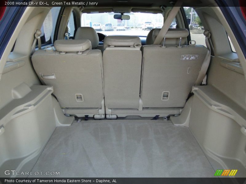 Green Tea Metallic / Ivory 2008 Honda CR-V EX-L