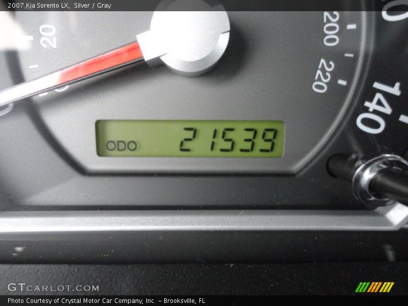 Silver / Gray 2007 Kia Sorento LX