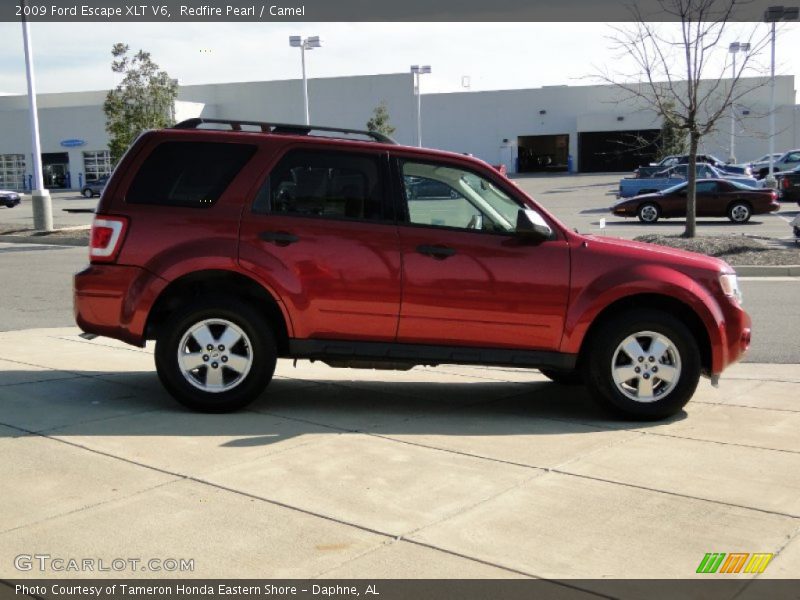 Redfire Pearl / Camel 2009 Ford Escape XLT V6