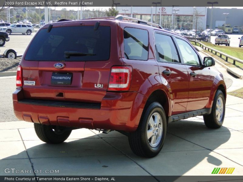 Redfire Pearl / Camel 2009 Ford Escape XLT V6