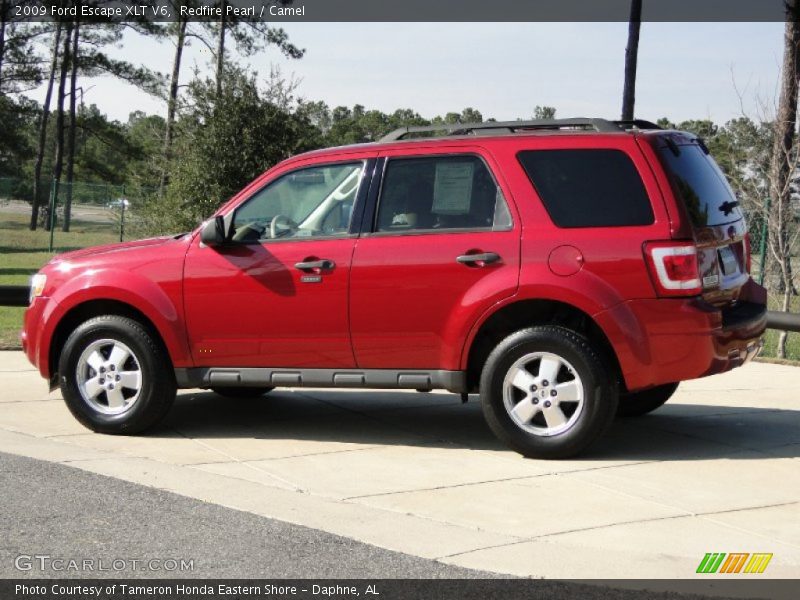 Redfire Pearl / Camel 2009 Ford Escape XLT V6