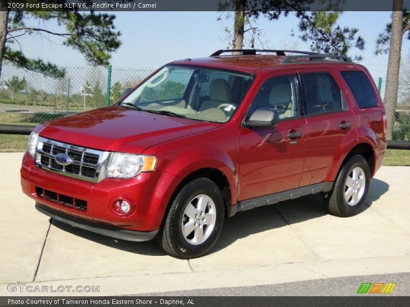 Redfire Pearl / Camel 2009 Ford Escape XLT V6