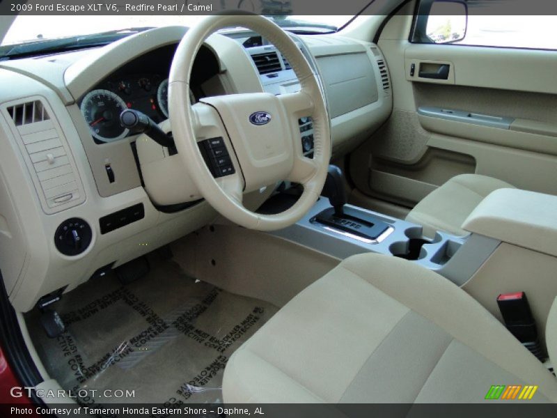 Redfire Pearl / Camel 2009 Ford Escape XLT V6