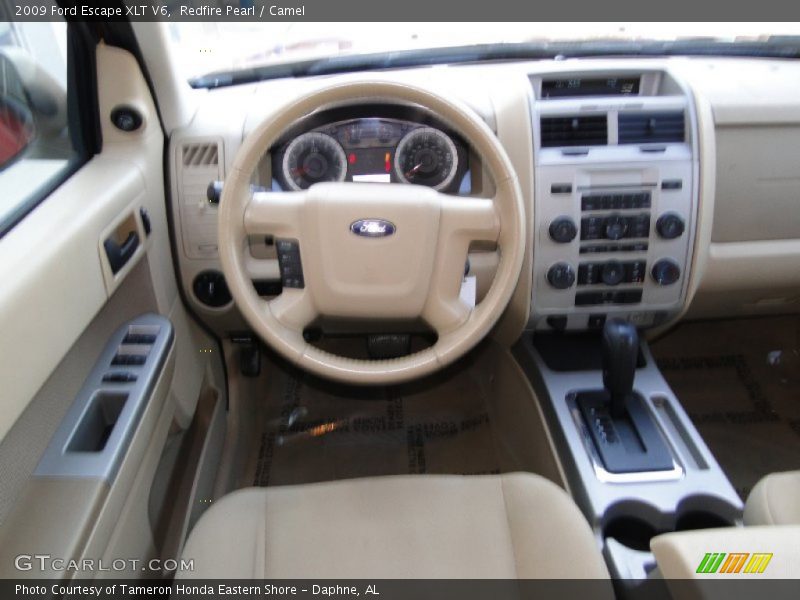 Redfire Pearl / Camel 2009 Ford Escape XLT V6