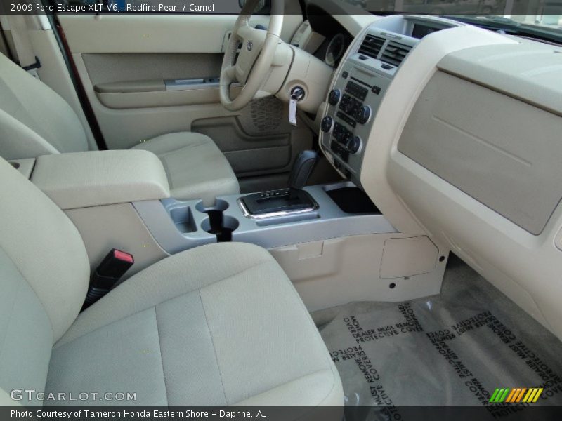 Redfire Pearl / Camel 2009 Ford Escape XLT V6