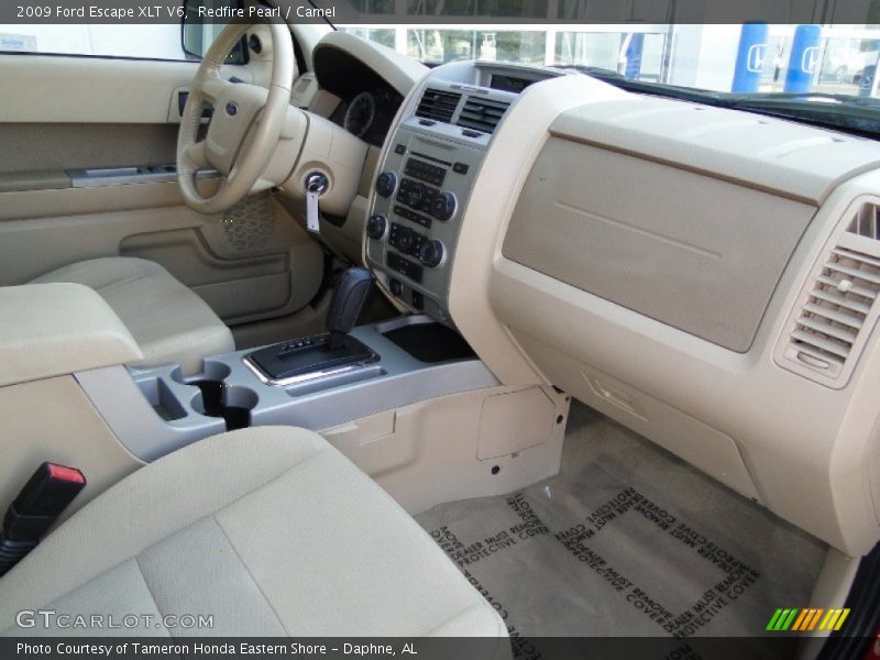 Redfire Pearl / Camel 2009 Ford Escape XLT V6