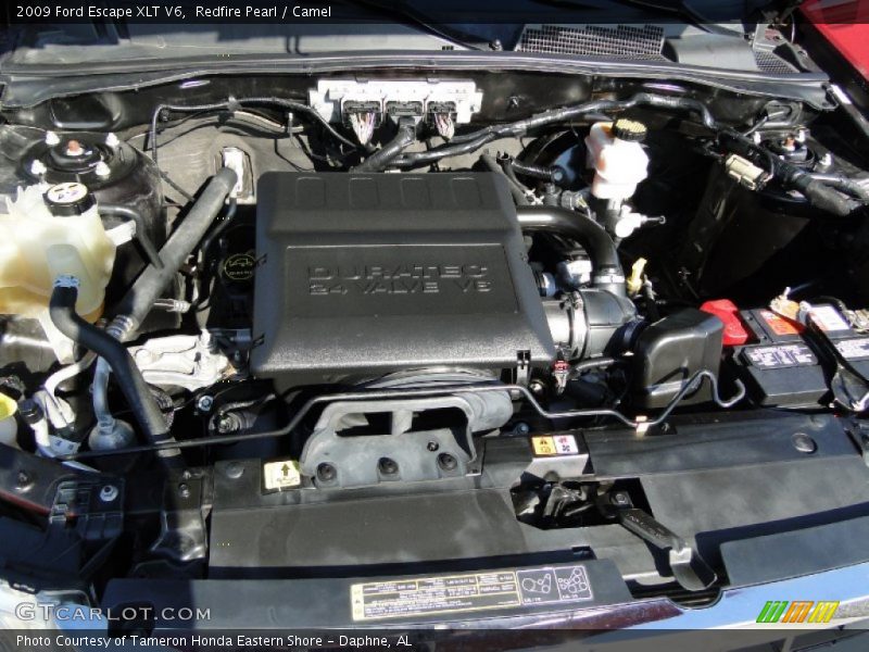 Redfire Pearl / Camel 2009 Ford Escape XLT V6
