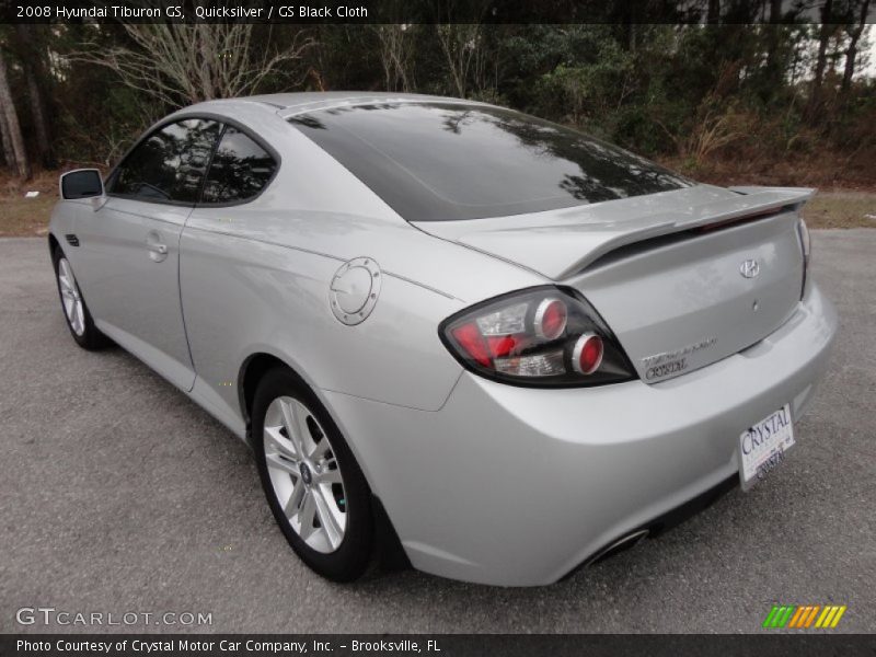 Quicksilver / GS Black Cloth 2008 Hyundai Tiburon GS