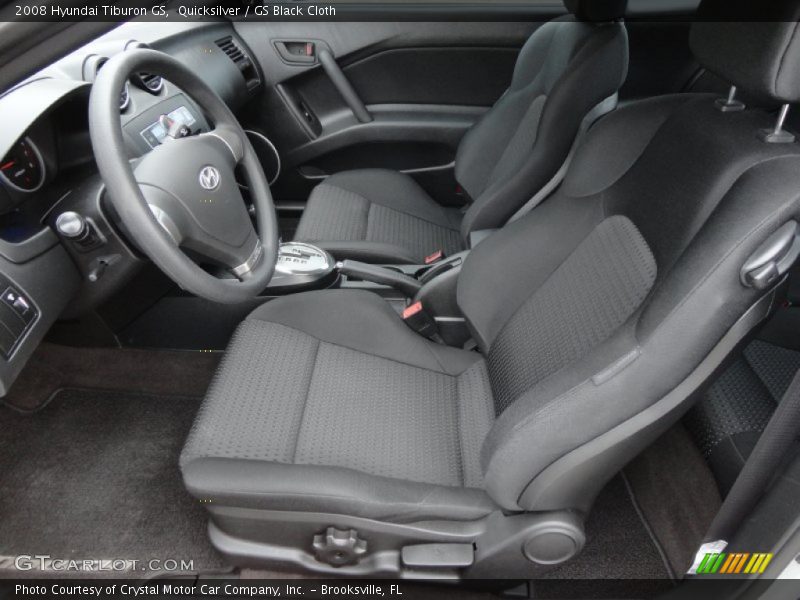  2008 Tiburon GS GS Black Cloth Interior