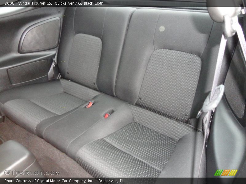 Rear Seat of 2008 Tiburon GS