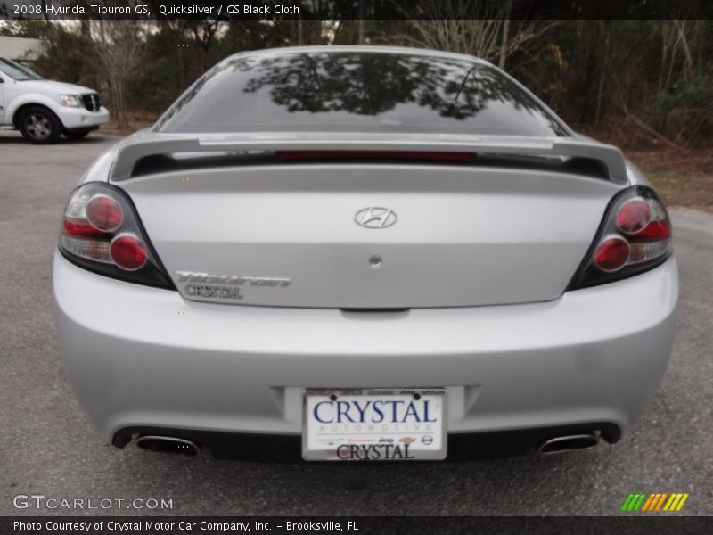 Quicksilver / GS Black Cloth 2008 Hyundai Tiburon GS