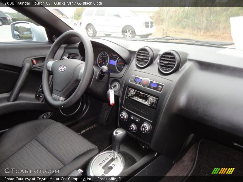 Dashboard of 2008 Tiburon GS
