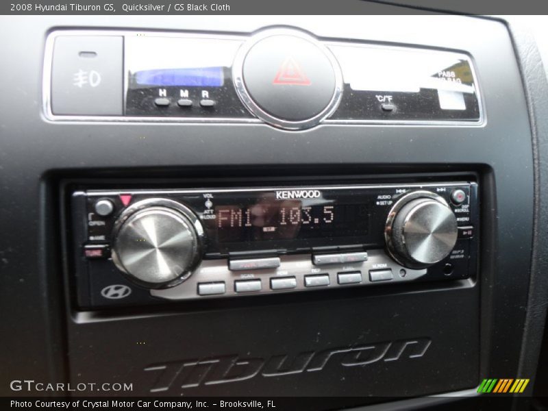 Quicksilver / GS Black Cloth 2008 Hyundai Tiburon GS