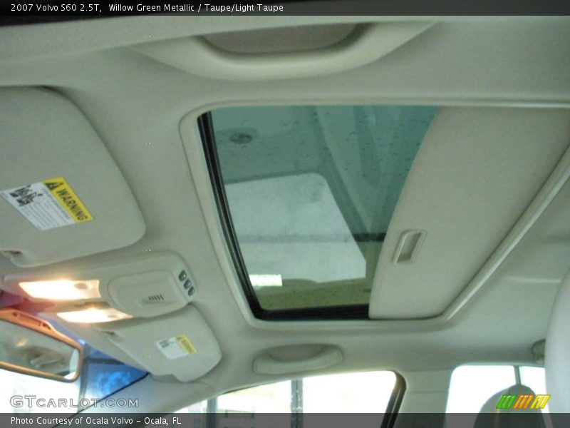 Willow Green Metallic / Taupe/Light Taupe 2007 Volvo S60 2.5T