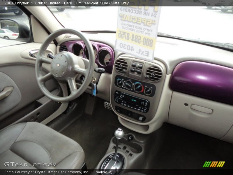 Dark Plum Pearlcoat / Dark Slate Gray 2004 Chrysler PT Cruiser Limited