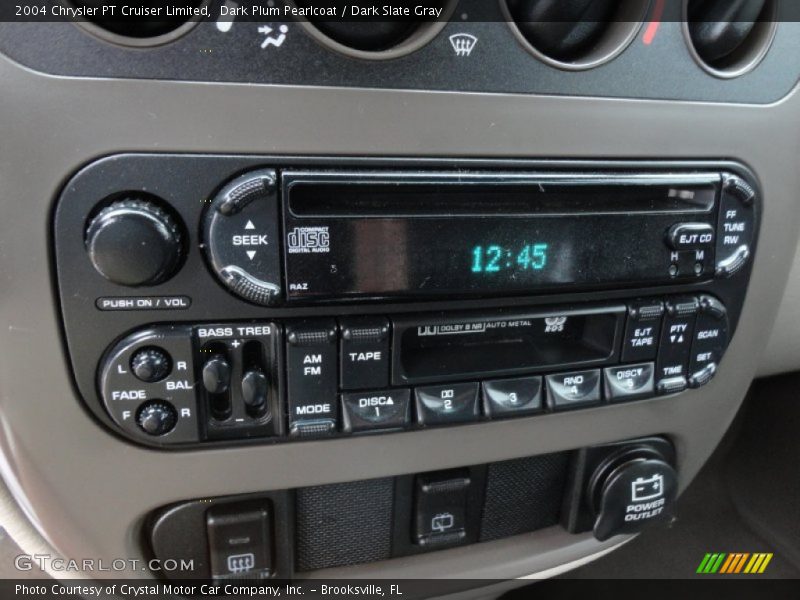Dark Plum Pearlcoat / Dark Slate Gray 2004 Chrysler PT Cruiser Limited