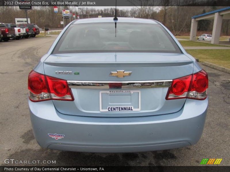 Ice Blue Metallic / Jet Black 2012 Chevrolet Cruze Eco