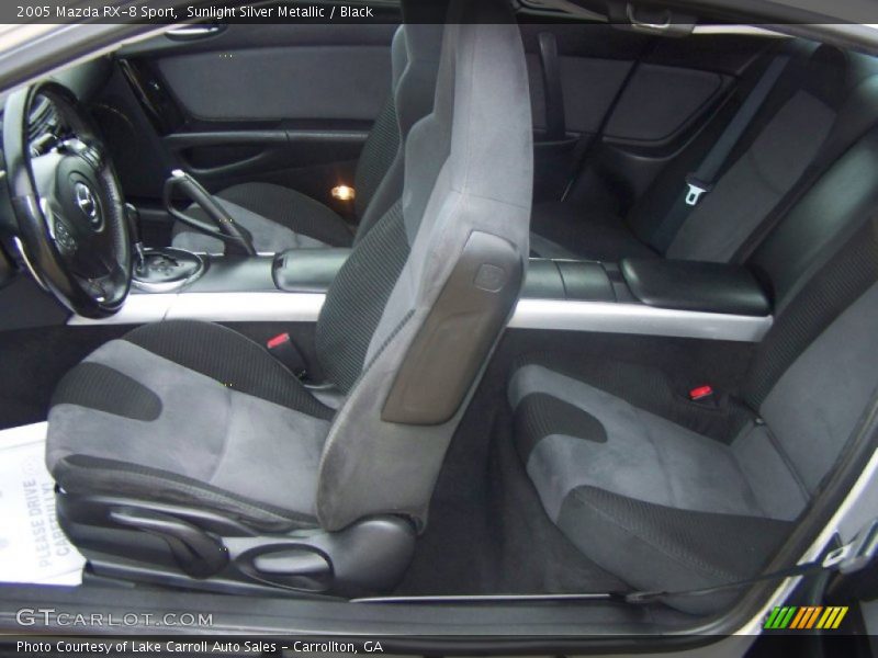 Sunlight Silver Metallic / Black 2005 Mazda RX-8 Sport
