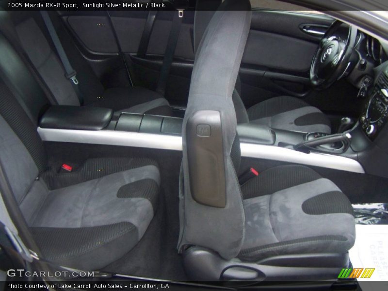 Sunlight Silver Metallic / Black 2005 Mazda RX-8 Sport