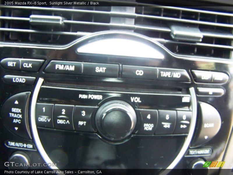 Sunlight Silver Metallic / Black 2005 Mazda RX-8 Sport