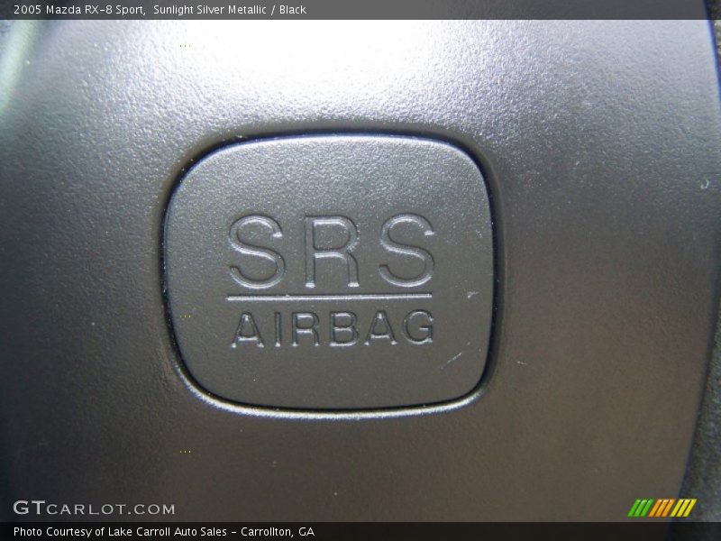 Sunlight Silver Metallic / Black 2005 Mazda RX-8 Sport