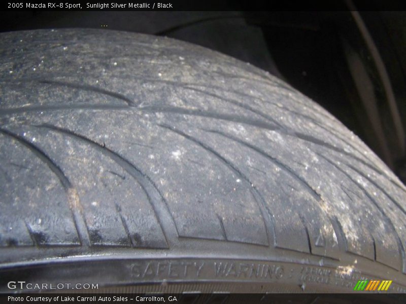 Sunlight Silver Metallic / Black 2005 Mazda RX-8 Sport