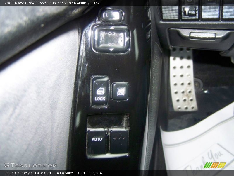 Sunlight Silver Metallic / Black 2005 Mazda RX-8 Sport