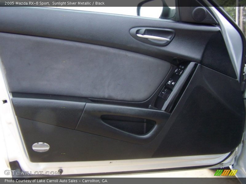 Sunlight Silver Metallic / Black 2005 Mazda RX-8 Sport