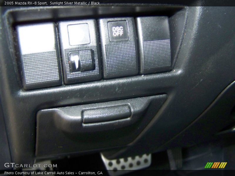 Sunlight Silver Metallic / Black 2005 Mazda RX-8 Sport